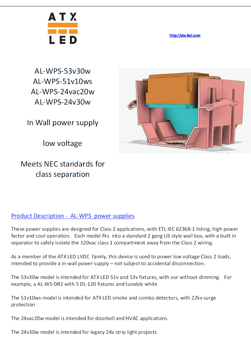 AL-WPS-Family Data Sheet